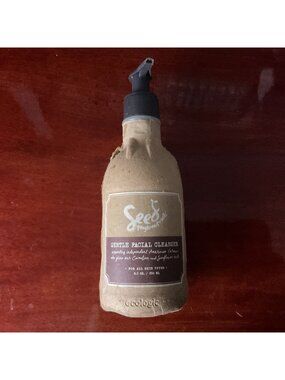 Seed Phytonutrients Gentle Facial Cleanser 8 Fl Oz 236 Ml Pump Brown